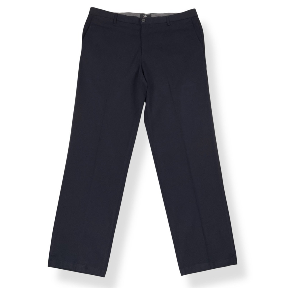Dockers Pants Mens 40x30 (ACTUAL 40x33.5) Blue Straight Fit On The Go NEW